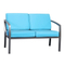 Professional manufacture plastic wood chair aluminum sofa setaluminum sofa set restaurant chair