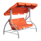 Foldable aluminum chairs bedroom swinging double chair swing with stand