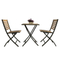 Good table High Quality Cast Outdoor decoration beach aluminium metal garden furniture aluminum cafe chair