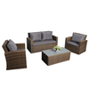 Garden Sets Poly Wicker/rattan Flash Deck Vintage Rattan Furniture