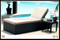 100% factory supply swimming pool lounge chair