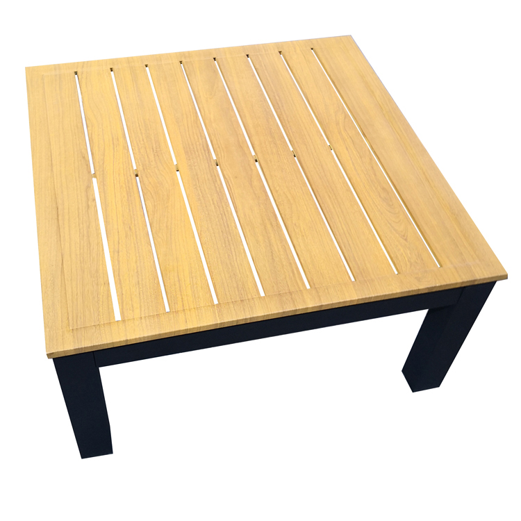 Wholesale Patio Furniture Rope Sofa Powder Coated Aluminium Frame Furniture 5 Pieces Patio Furniture Set