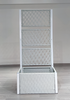 2023 Popular Planter Box with Trellis Raised Garden Bed Outdoor for Plants
